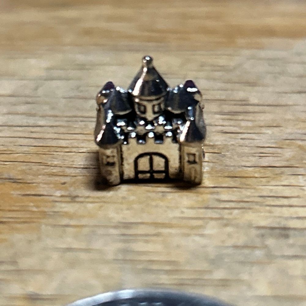 Unbranded Castle Charm Jewelry Silver Purple One Size